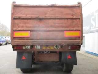 Fruehauf N/A 2000 - D33C , 2 axle , Steel tipper trailer , Drum Brakes , Spring suspension imagen 7
