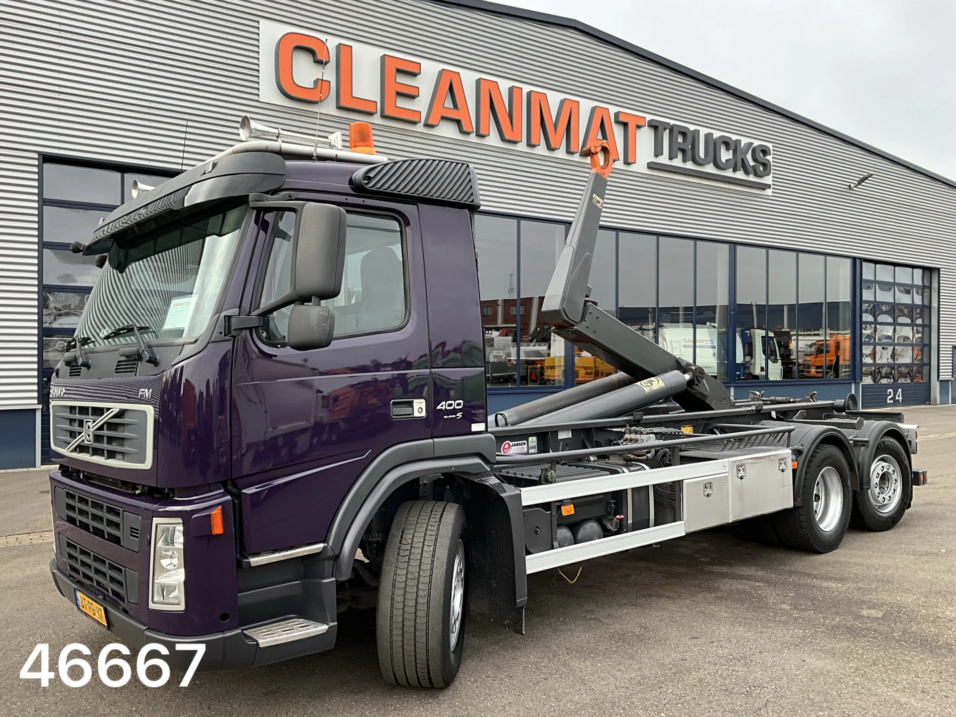 Volvo FM 400 Euro 5 AJK 25 Ton haakarmsysteem 2008 afbeelding 1