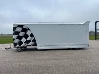 SCHULER N/A 2005 - Schamel aanhangwagen 3.5 Ton  met TENT obrazek 3