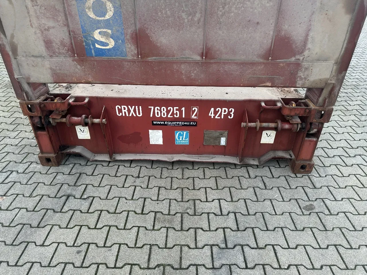 CIMC 2006 - 40FT FLATRACK FLUSH FOLDING / CSC: 10/2027 / 10x available afbeelding 6