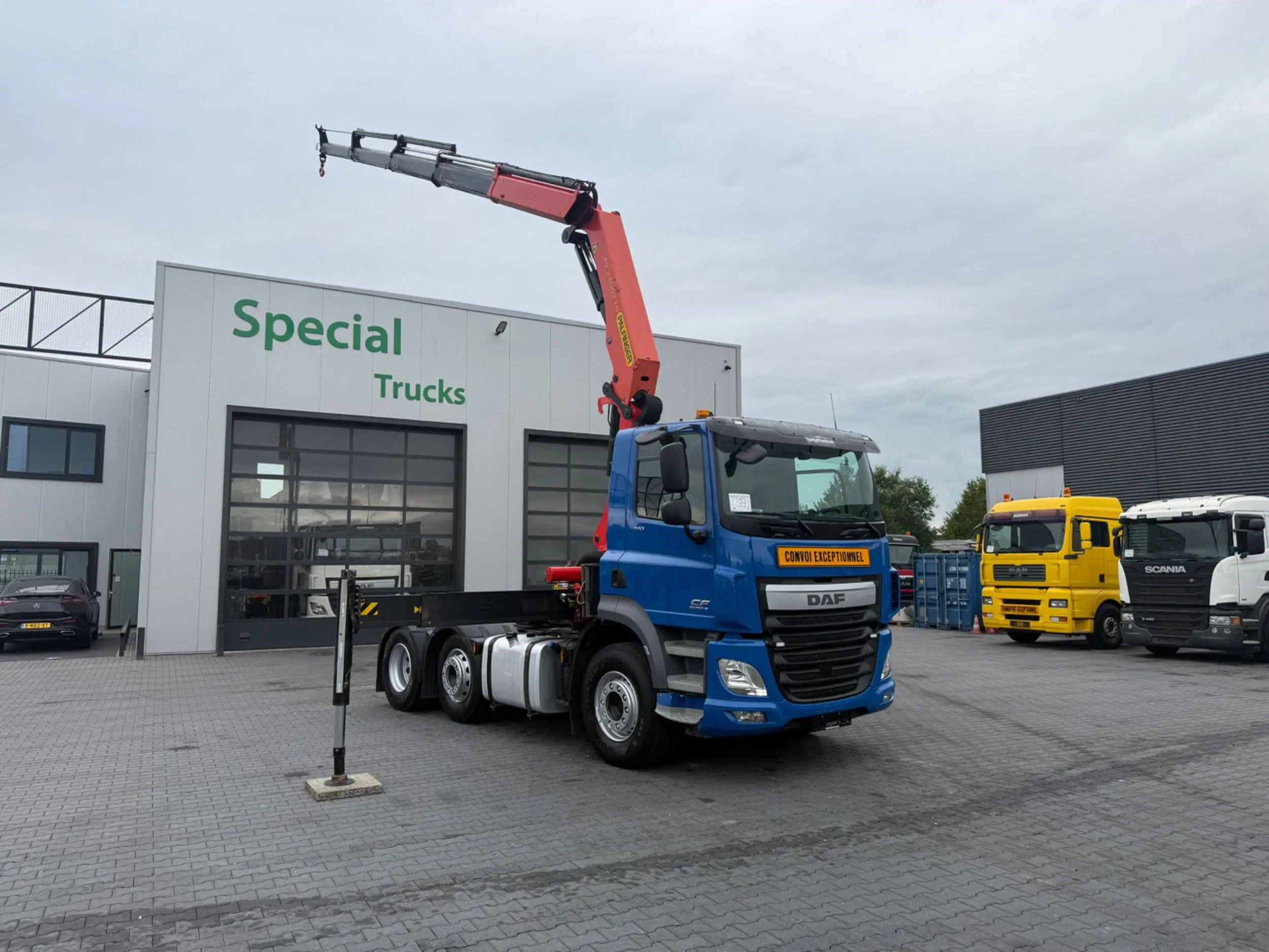 DAF CF 510 2017 - 6x2*4 / Trekker / Euro 6 / Retarder / Palfinger PK22002-EH C / 889 kraanuren afbeelding 1