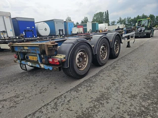 Van Hool 3B2018- 40 FOOT 2 X 20 FOOT CONTAINER CHASSIS, MB DISC. TUV APK 07-11-2026 2007 - N/A zdjecie 2