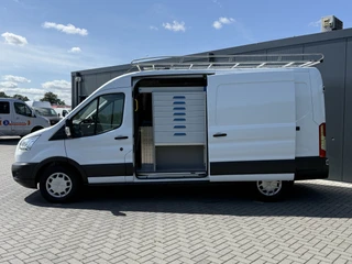 Ford Transit 2019 - 350 2.0 TDCI 130 PK / L3H2 / 2x SCHUIFDEUR / SORTIMO INRICHTING / IMPERIAAL / 2.8 TONS TREKHAAK / 3-ZITS / CRUISE afbeelding 3 miniatuur
