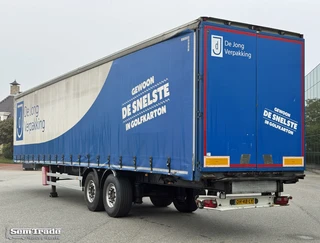 Samro SR233 2004 - 2-AXLE CURTAINS LIFT AXLE DISC BRAKES HOLLAND-TRAILER afbeelding 3 miniatuur