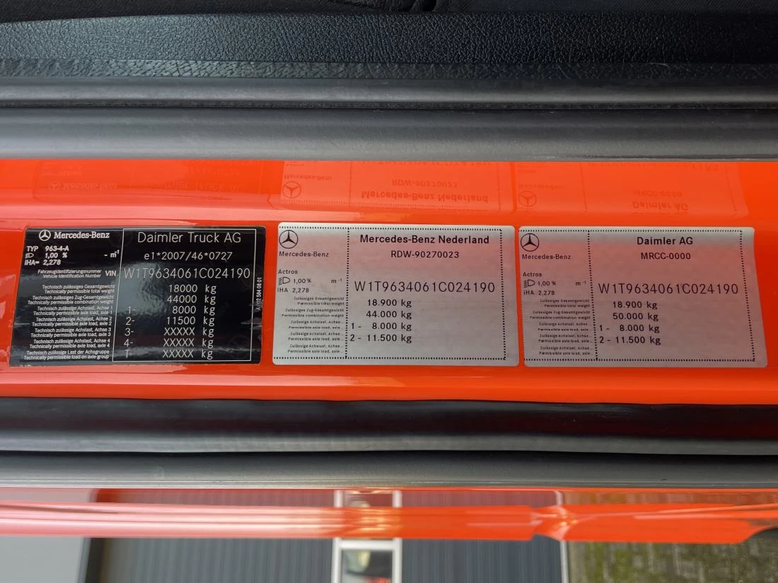 Mercedes-Benz Actros 2020 - 1845 Gigaspace - SoloStar | MirrorCam | VOITH Retarder | NL Truck image 43