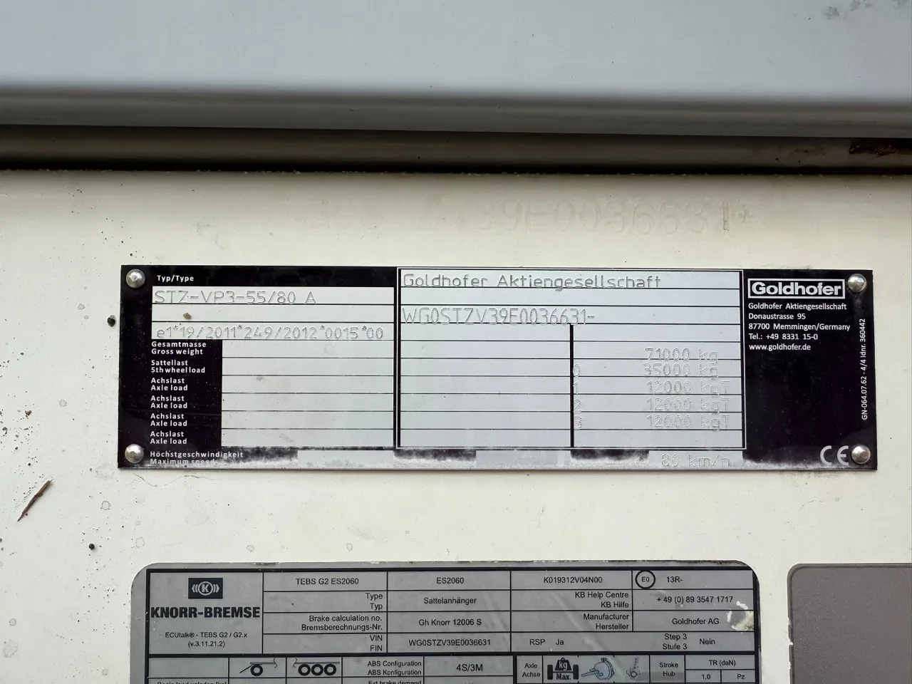 Goldhofer 2014 - STZ VP 3 55/80A afbeelding 13