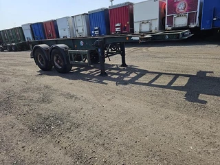 FLANDRIA 2 AXLE 20 FT CHASSIS STEEL SUSPENSION ROR DRUM 1996 - N/A image 9