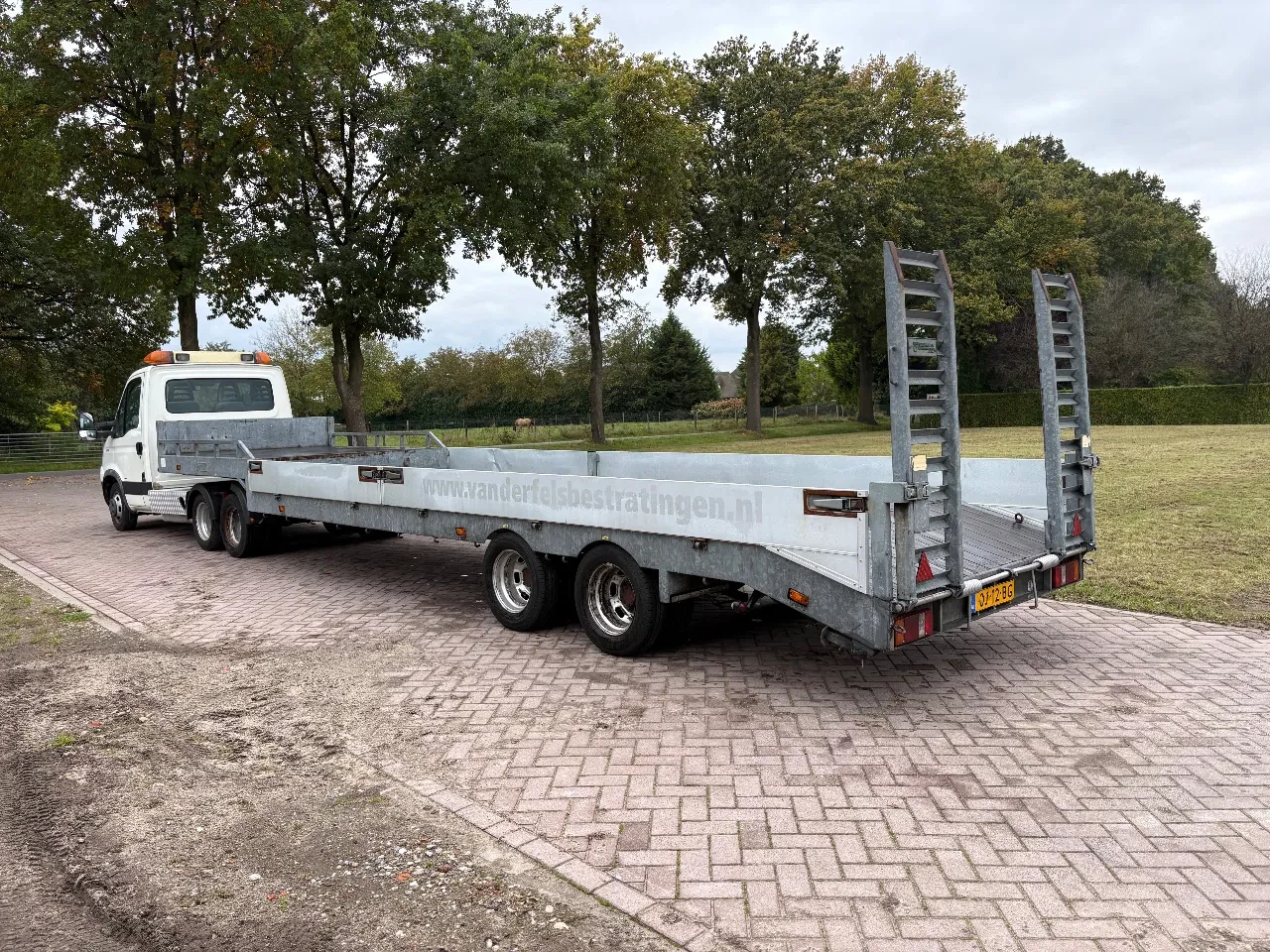 Iveco Daily 2009 - 35C18 jeep-as 15 ton - be oplegger jeeb-as semi (135.532 km image 6