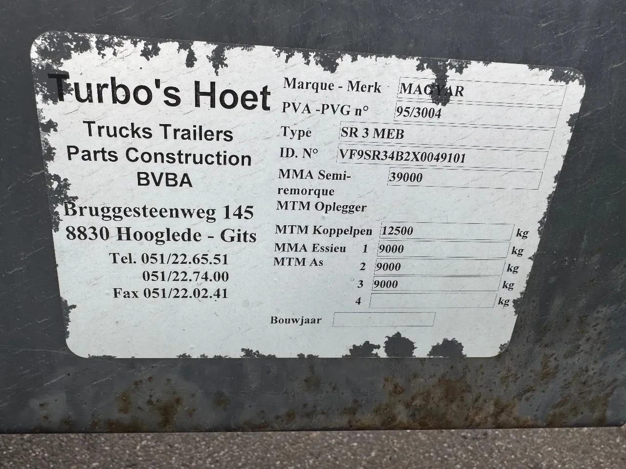 Magyar SR 3 MEB 1999 afbeelding 17