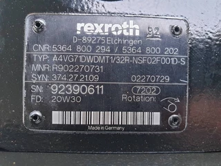 Rexroth N/A 2020 - Fuchs MHL360E Variable displ. pump 5364800202 obrazek 6