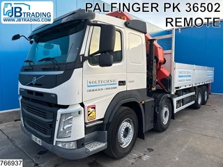 Volvo FM 460 8x2 EURO 6, Palfinger, Remote
