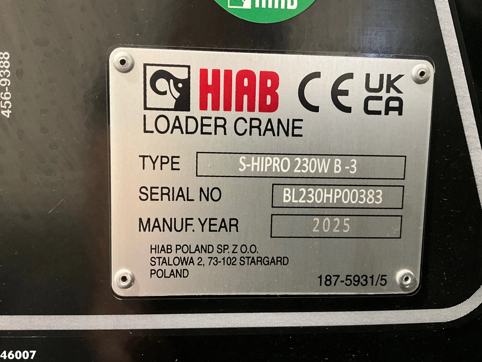 DAF FAG XD 220 Hiab 23 Tonmeter laadkraan FULL ELECTRIC 2026 afbeelding 26