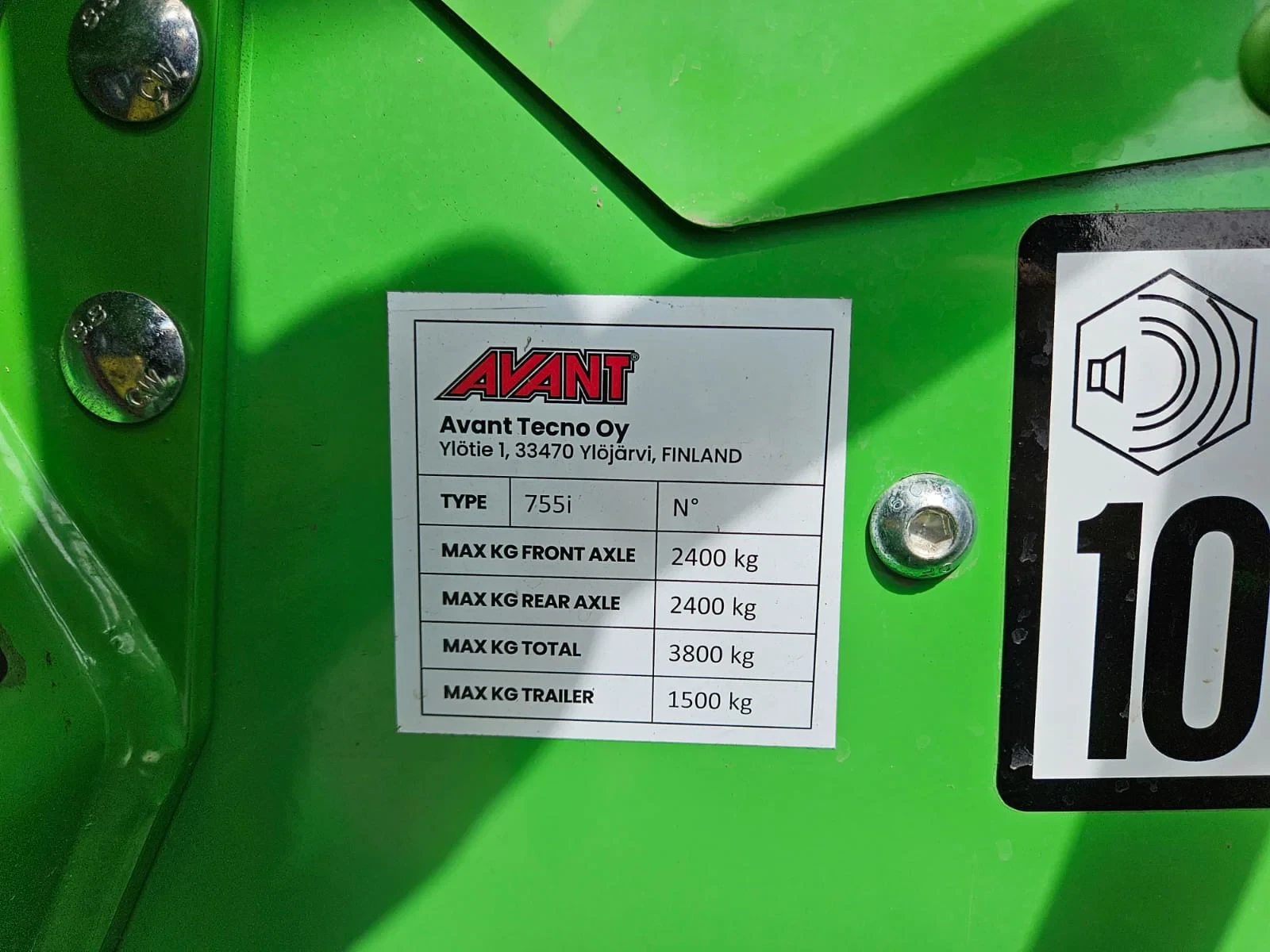 Avant 2025 - 755i TDL+ Mini-shovel afbeelding 27