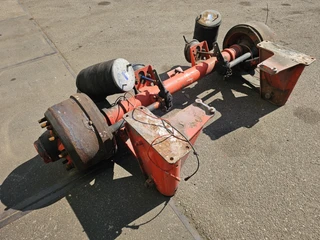 SMB TRAILER AXLE SINGLE TIRES DRUM. 2005 afbeelding 2 miniatuur