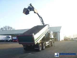 Iveco AD340T36 8x4 RHD tipper + HMF 1244 Z1 2012 изображение 3 миниатюра