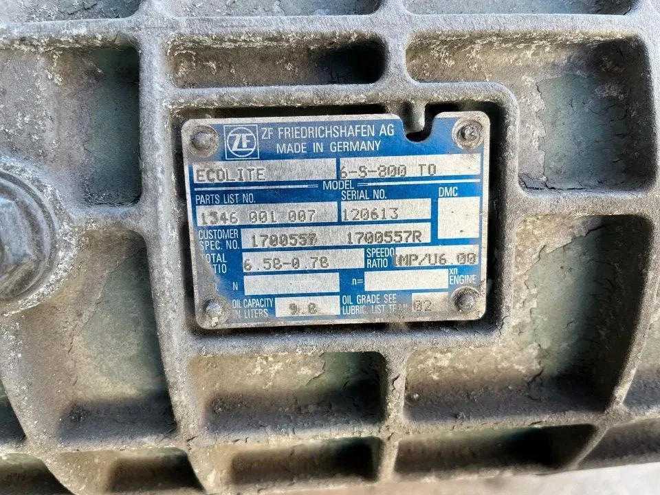DAF - versnellingsbak 6S800 TO 6.58-0.78 Bild 5