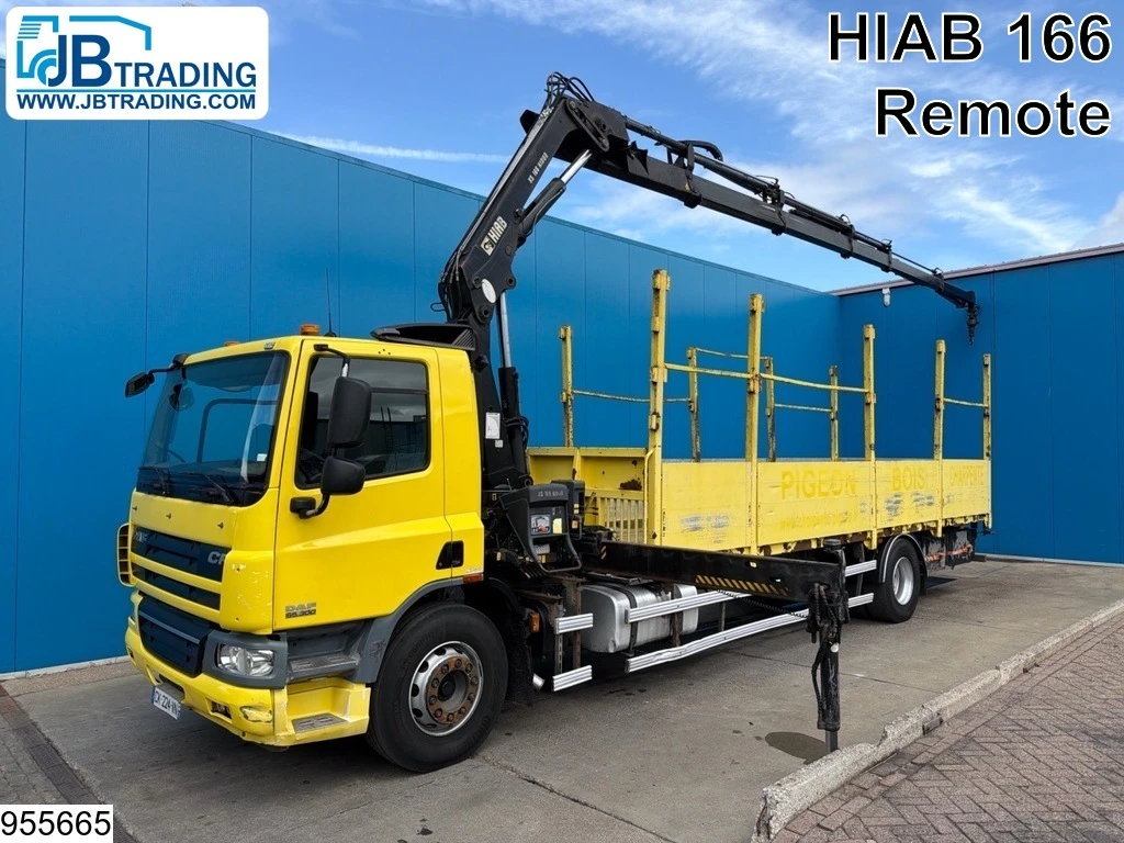 DAF 2012 - CF 300 EURO 5, HIAB, Remote, Manual afbeelding 1