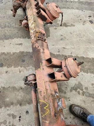 Fruehauf TRAILER AXLE SINGLE TIRE STEEL SUSP 1990 - N/A immagine 5