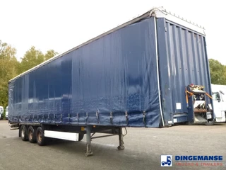 Krone Curtain side trailer double stock 97 m3 2008 imagen 2 miniatura