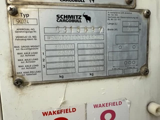 Schmitz Cargobull N/A 2012 - Schmitz Cargobull PRICES FROM €6950 TO €8950,- 40 X CARRIER 1850 MT D/E SAF AXELS bild 12