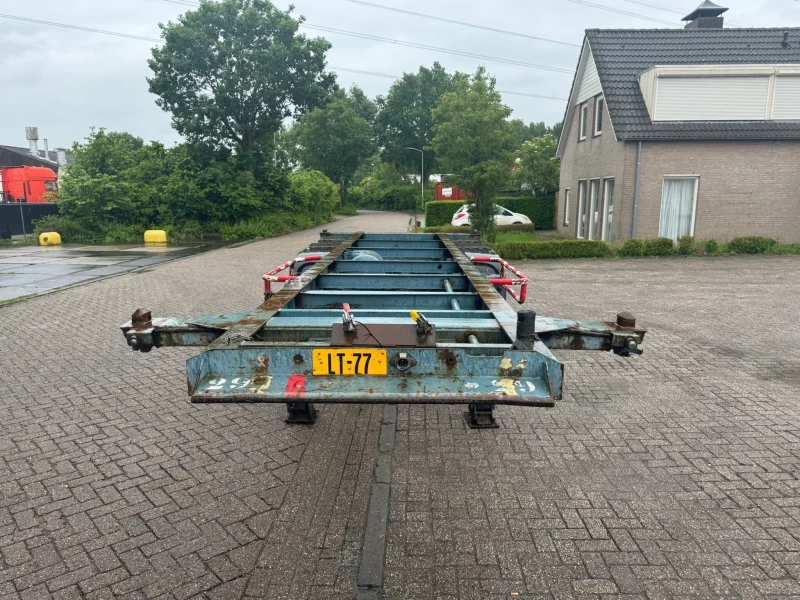 Netam-Fruehauf 1981 - 20 FT CONTAINER CHASSI / FRUEAHUF AXLES / STEEL SUSPENSION afbeelding 3