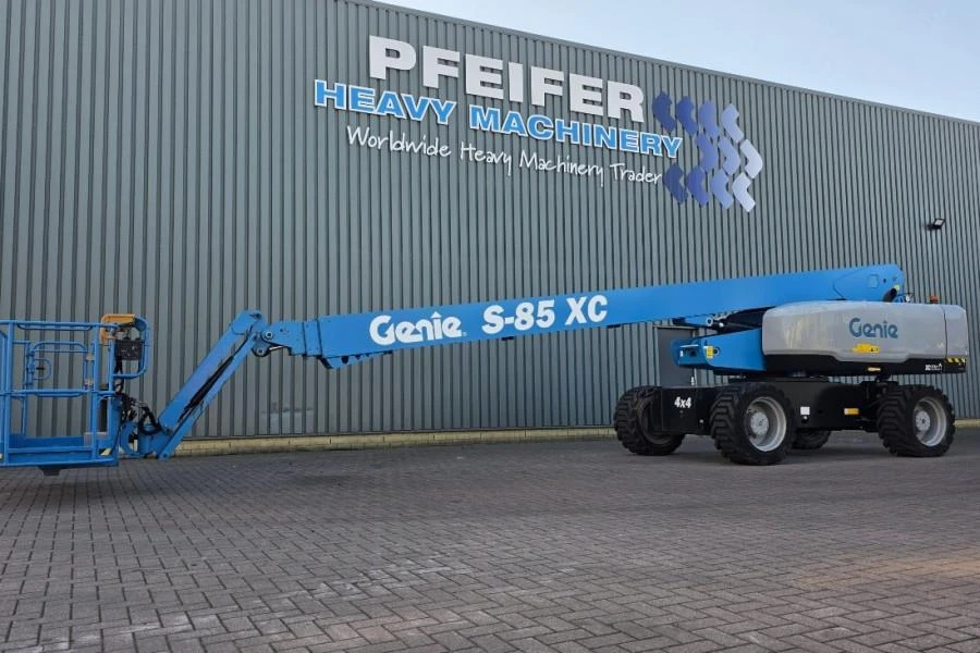 Genie 2021 - S85XC Valid inspection, Diesel, 4x4 Drive, 28m Wor image 1