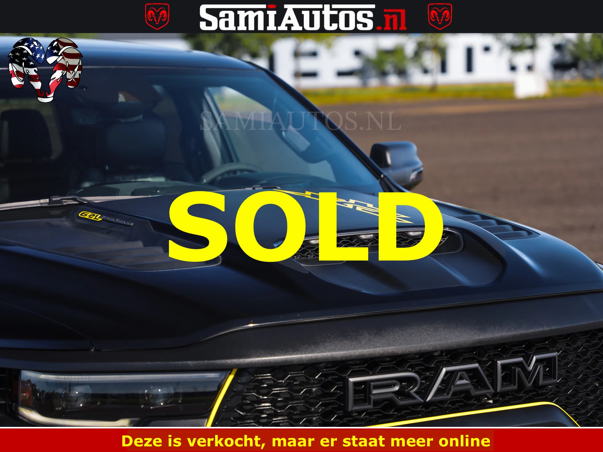 Dodge Ram Pick-Up 2023 - TRX BLACK OPS HELLCAT | 6.2 V8 712PK SUPERCHARGER | FULLY LOADED | CARBON | BLACK ON BLACK | obrázek 5
