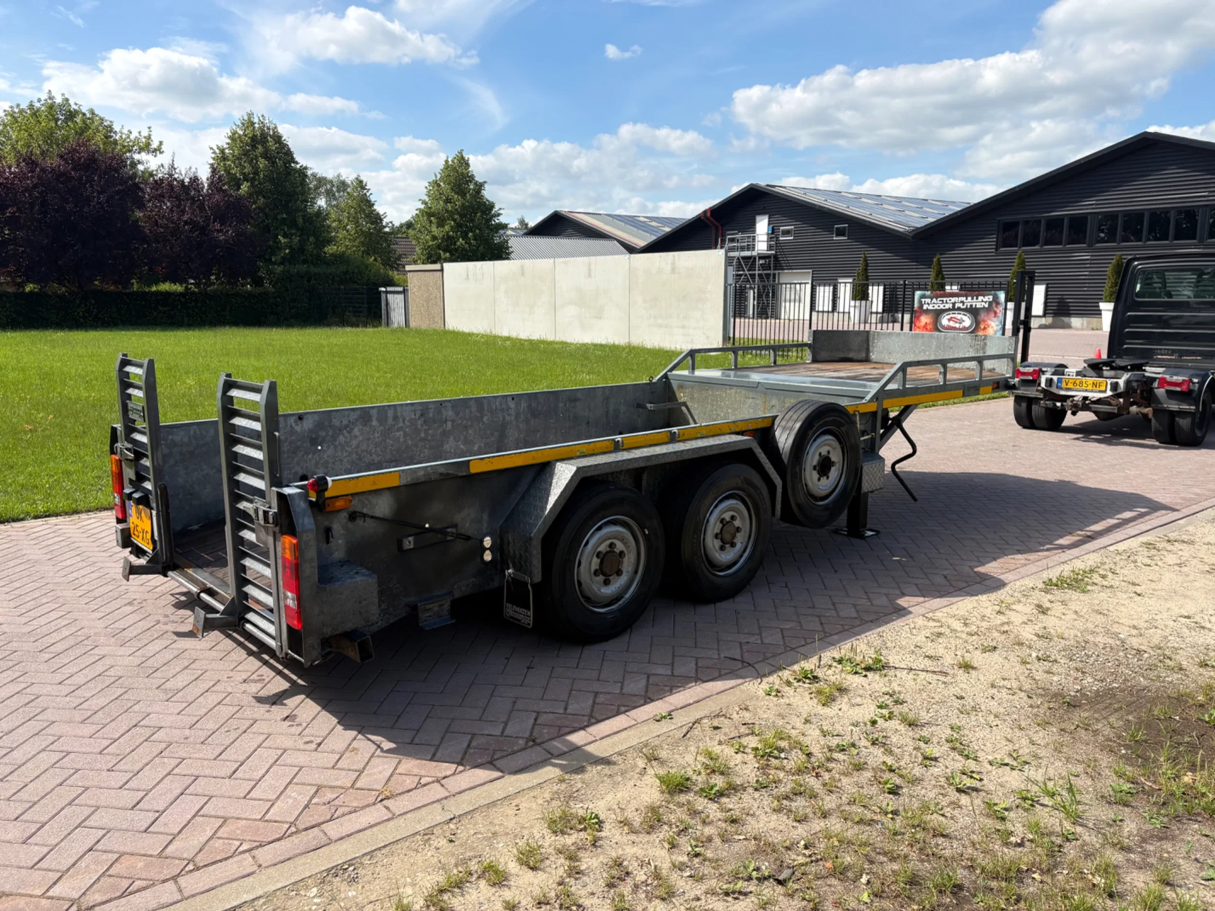 Veldhuizen 2009 - Be oplegger kuipdieplader 8 TON afbeelding 6