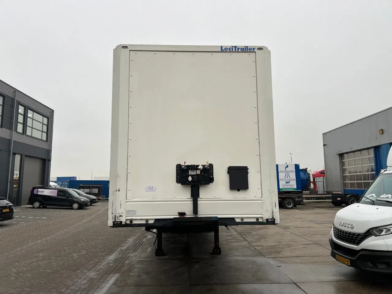 Lecitrailer 2022 - 3E20 / Closed Box / SAF Disc / Dhollandia Bild 5