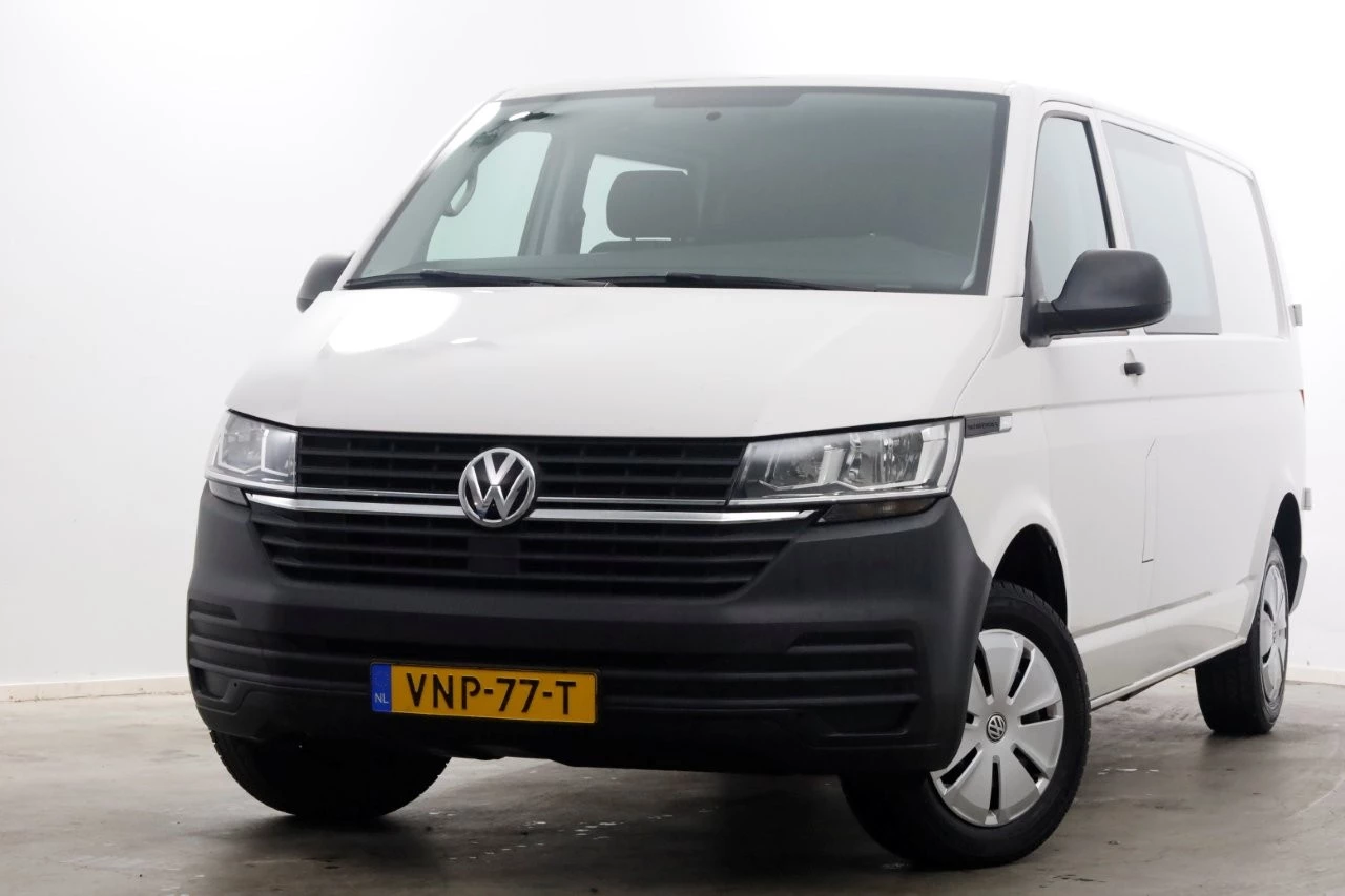 Volkswagen Transporter 2022 - T6.1 2.0 TDI 110pk Lang D.C. Airco/Cruise 02-2022 afbeelding 1