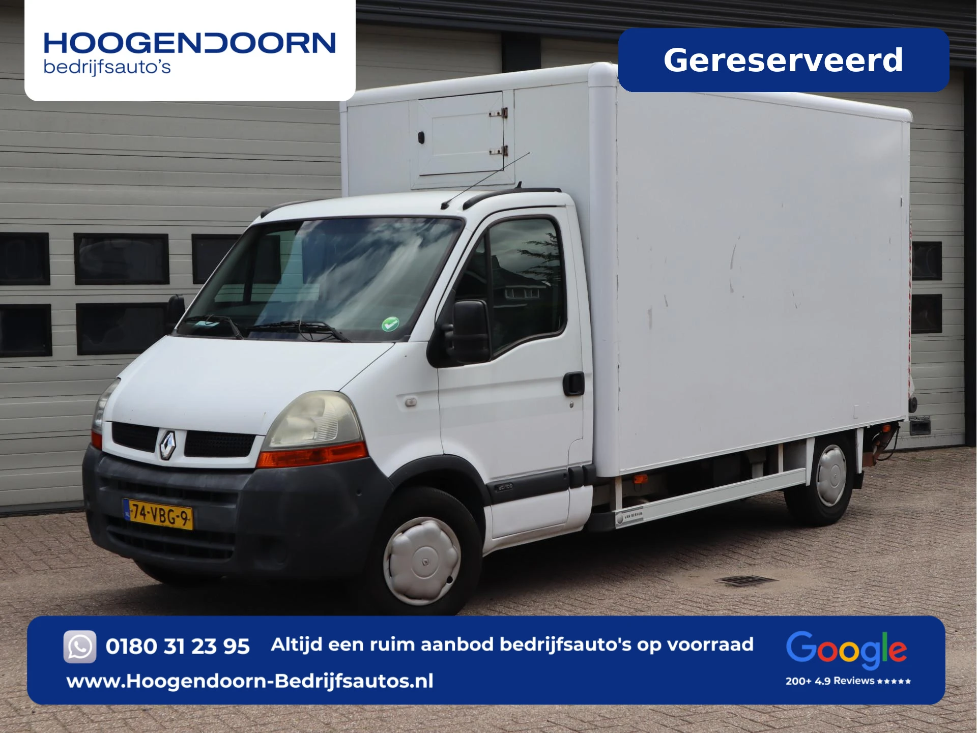 Renault Master 2006 - T35 2.5dCi Euro 4 - Koffer + LBW - Bakwagen imagem 1