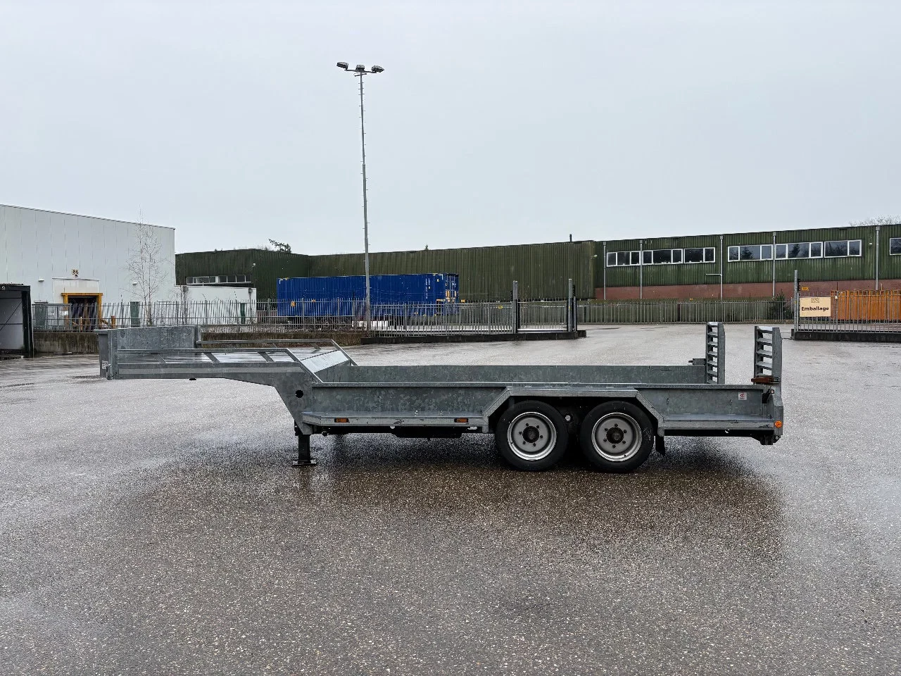 kuiper 2015 - Be oplegger 8 TON kuip dieplader (2015) immagine 2