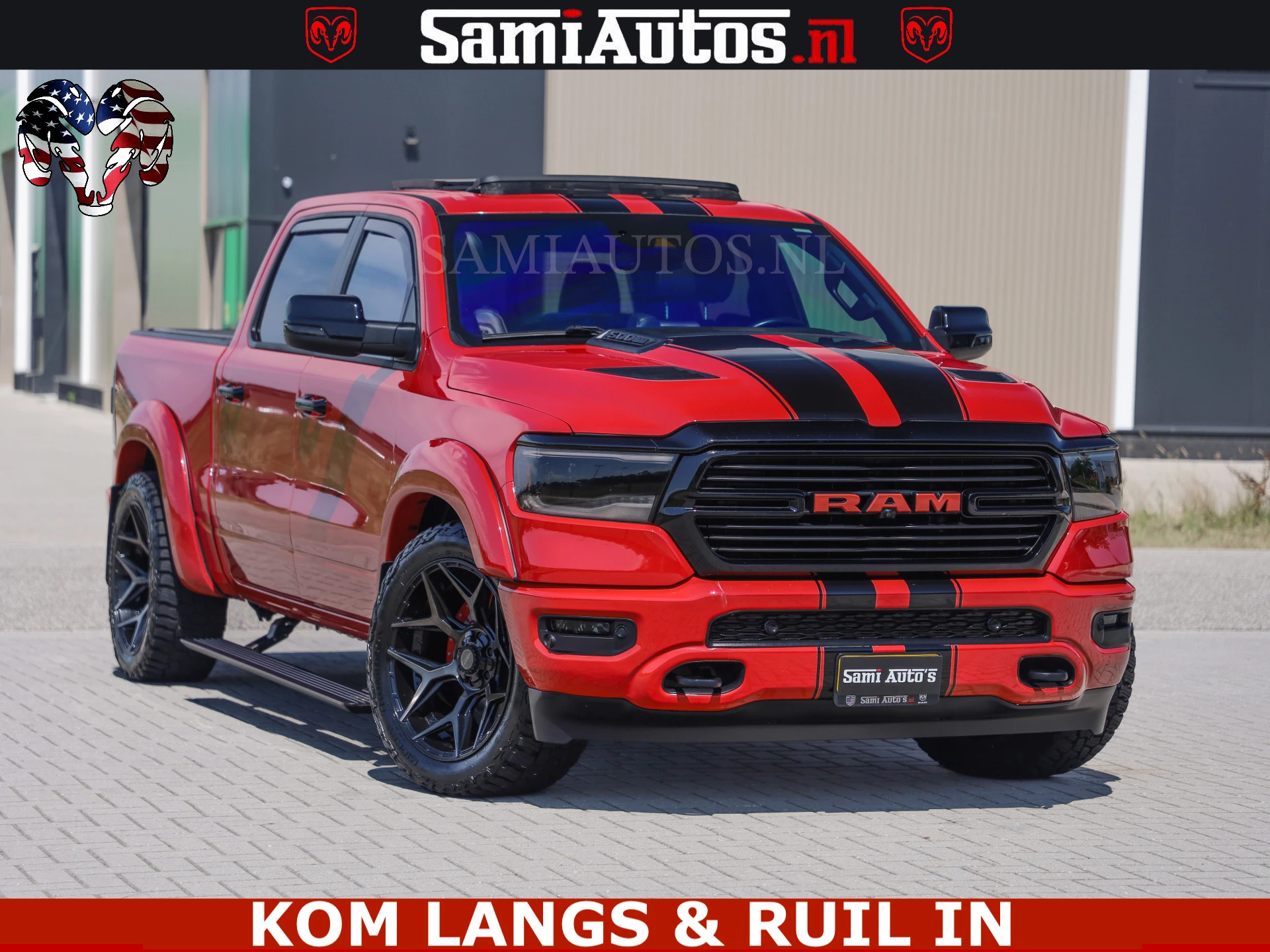 Dodge Ram Pick-Up 2024 - GT TRX PACK | 5.7 V8 HEMI | FLAME RED | HULK PACK | LUCHTVERING | MEGA DIK | DC | afbeelding 42