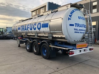 Van Hool N/A 1990 - Tank / 33.280 LT / 4 compartments / ADR / Inox obrazek 3