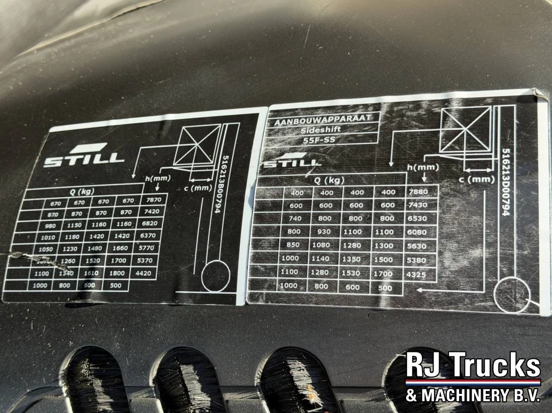 Still RX20-18 - ONLY 3,665 Hours | 7.88M Triplex Mast | Side Shift 2013 Bild 13