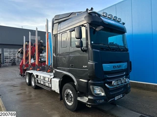 DAF N/A 2018 - XF 530 6x4, Wood transport, Retarder, Loglift ET450 image 20