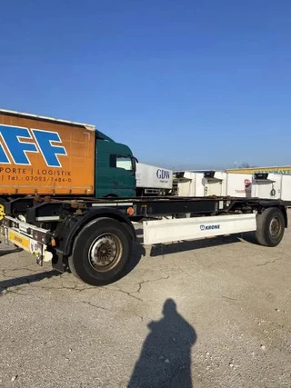 Krone 2- Achs Lafette  !! HU/ TÜV NEU !! 2014 - 2- Achs Lafette !! HU/ TÜV NEU !! afbeelding 2