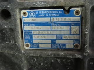 MAN N/A - Gearbox & Clutch Parts Versnellingsbak 12AS2131TD obrazek 3