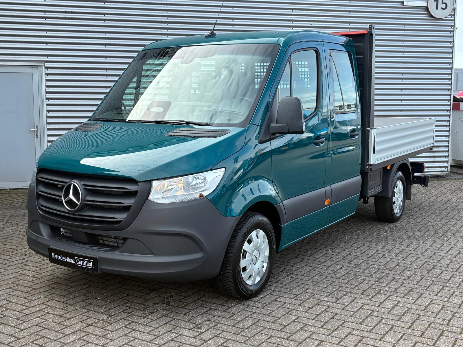 Mercedes-Benz Sprinter 2024 - 317 CDI L2 Dubbele Cabine Open Laadbak afbeelding 25