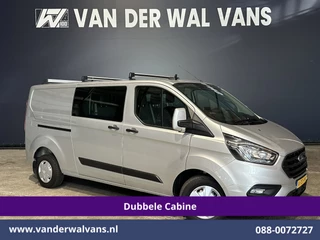 Ford Transit Custom 2022 - 2.0 TDCI 131pk L2H1 Dubbele Cabine Euro6 Airco | 6-Zits | Camera | Navigatie | Apple Carplay | LED | Cruisecontrol imagem 1