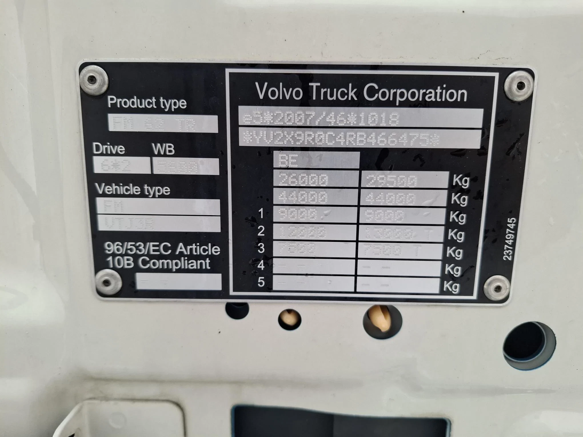 Volvo FM5-380 2024 - / VEB / !!ONLY:77517 KM!! / LIFT+LENKACHSE / INLINER / DAS / LWDS / TUV:11-07-2026 / AUTOMATIC / EURO-6 / 2024 afbeelding 34