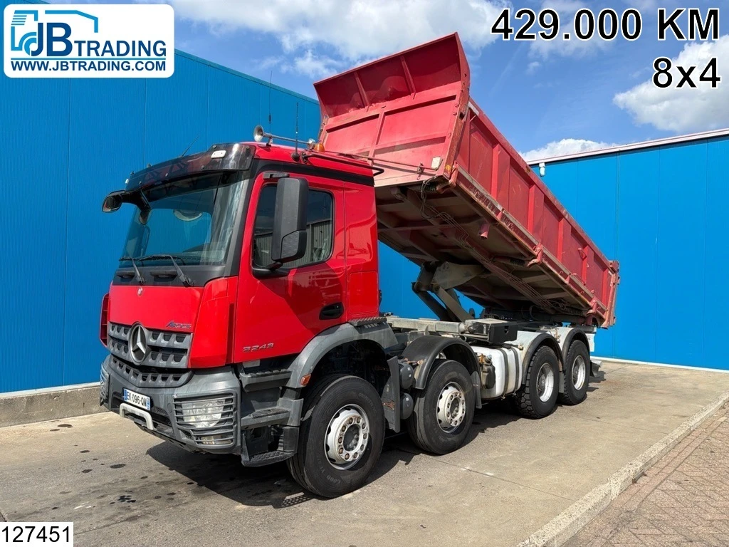 Mercedes-Benz 2017 - Arocs 3243 8x4, EURO 6, Steel suspension, Mayenne afbeelding 1