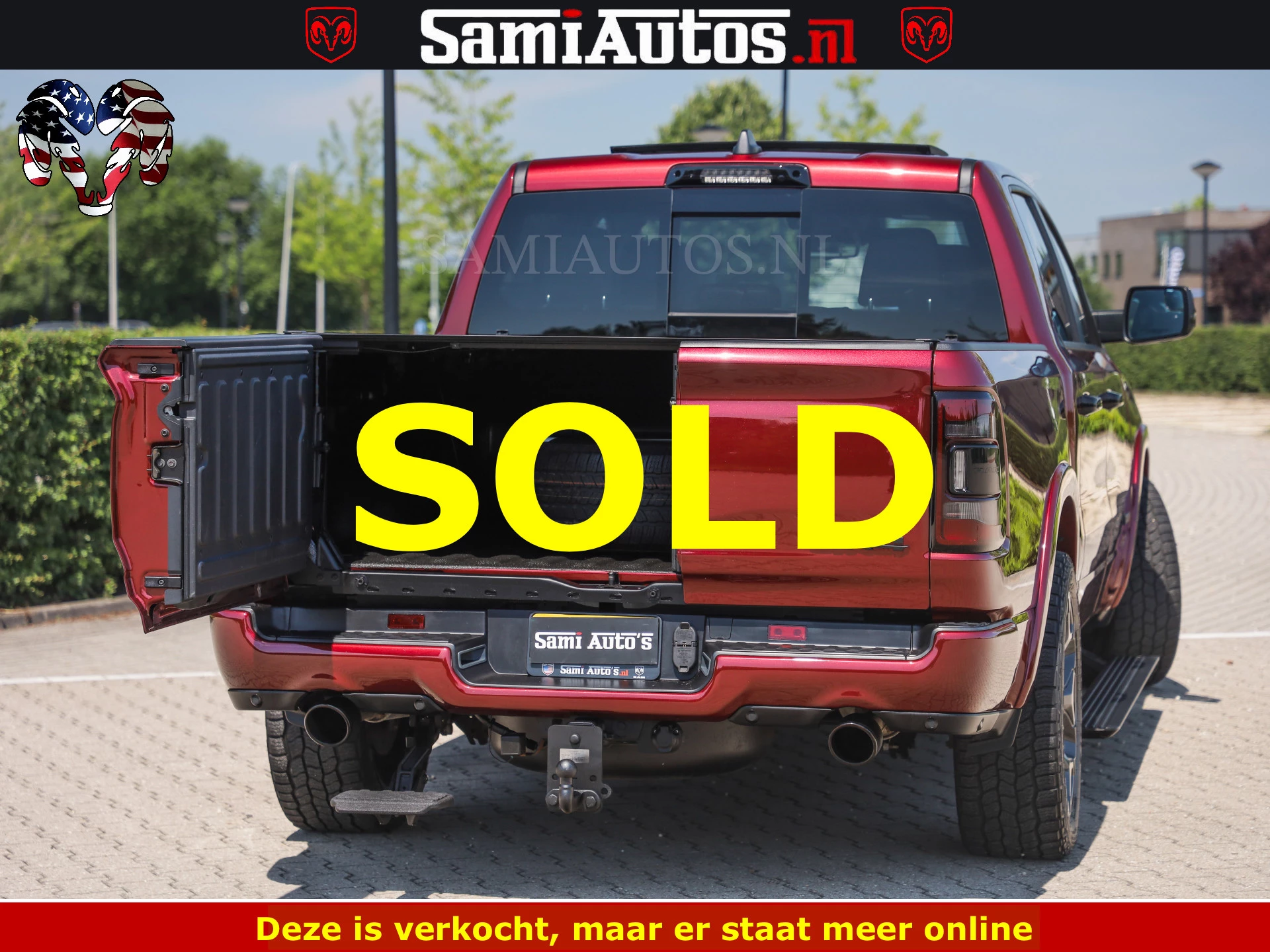 Dodge Ram Pick-Up 2024 - DELMONICO | LIMITED NIGHT 5.7 V8 | BOM VOL | HUD | LUCHTVERING | MEEST LUXE DUBBELE CABINE | 5 PERSOONS | obrázek 55