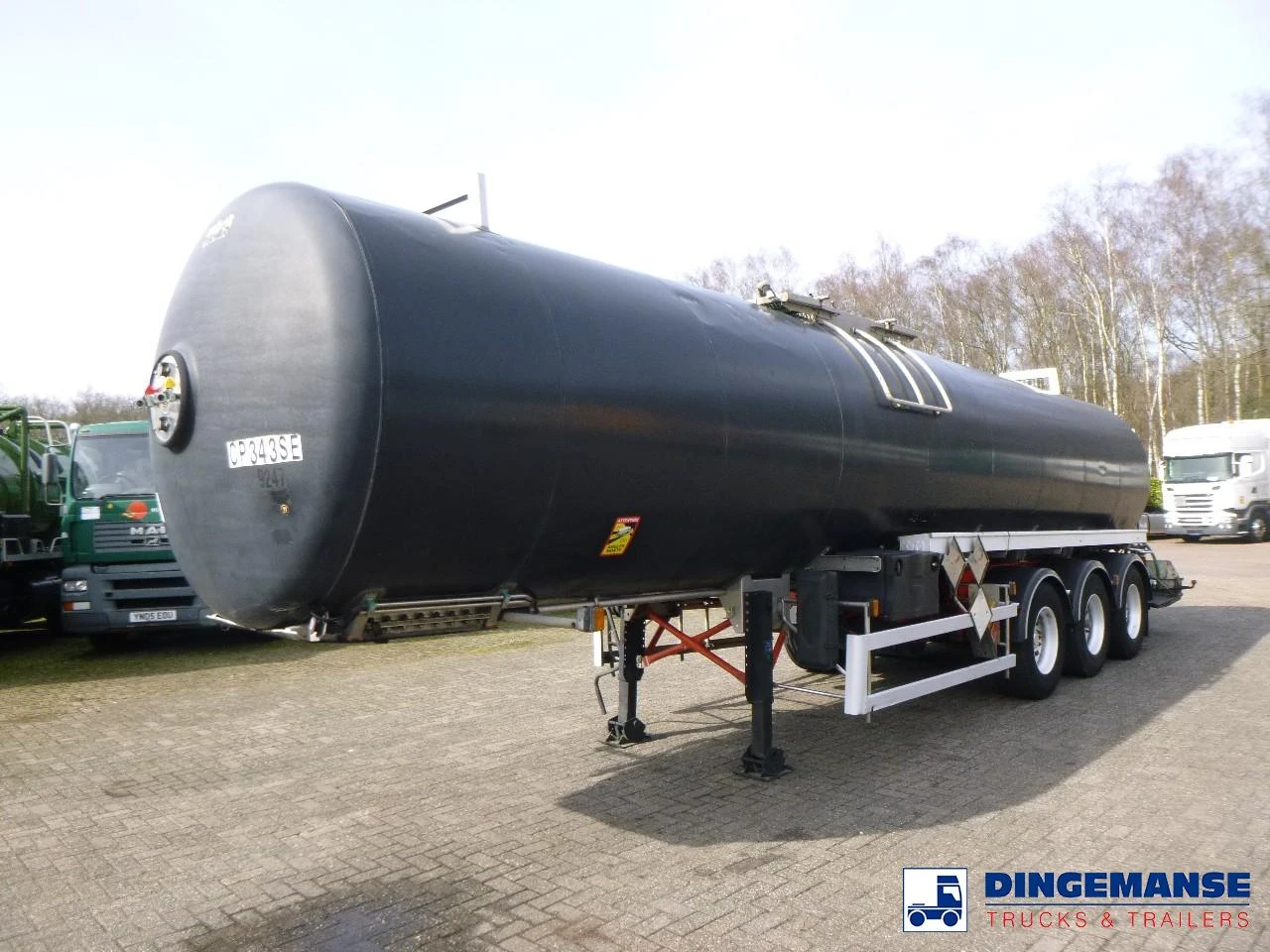 Magyar Bitumen tank inox 31 m3 / 1 comp ADR 10-04-2023 1999 imagen 1