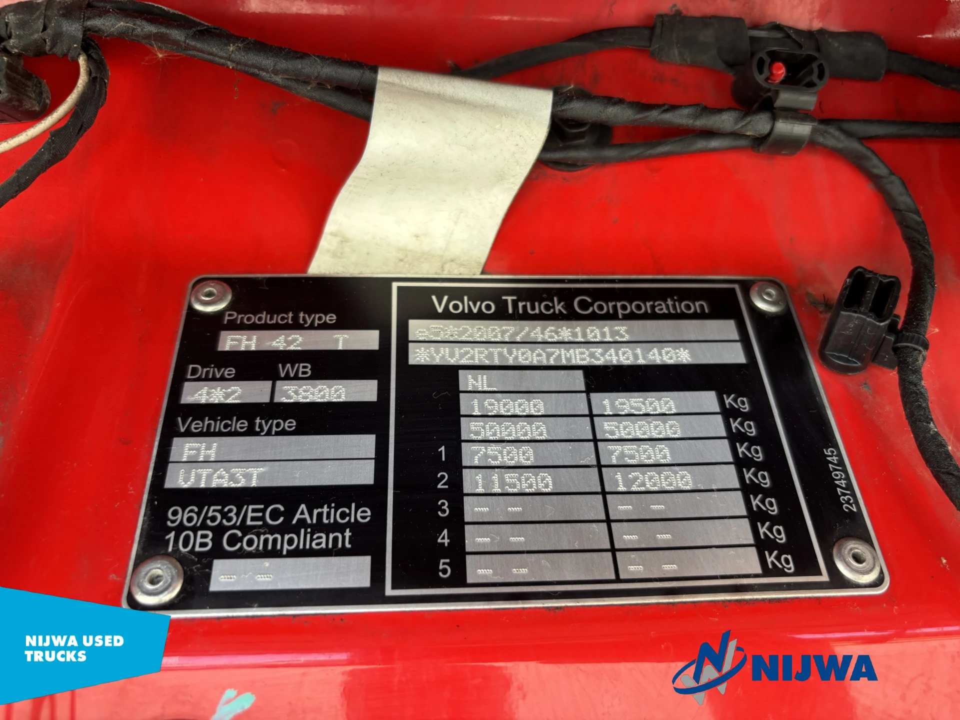 Volvo FH 2021 - 460 4x2 PTO + WRC immagine 8