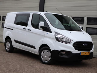 Ford Transit Custom 2021 - 280 2.0 TDCI 130pk Euro 6 - DC 5 Pers. - Trekhaak - Airco - Navi bild 2