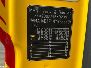 MAN TGL 2021 - 12.220 Euro 6 Palfinger 7 Tonmeter laadkraan Just 124.191 km! image 25