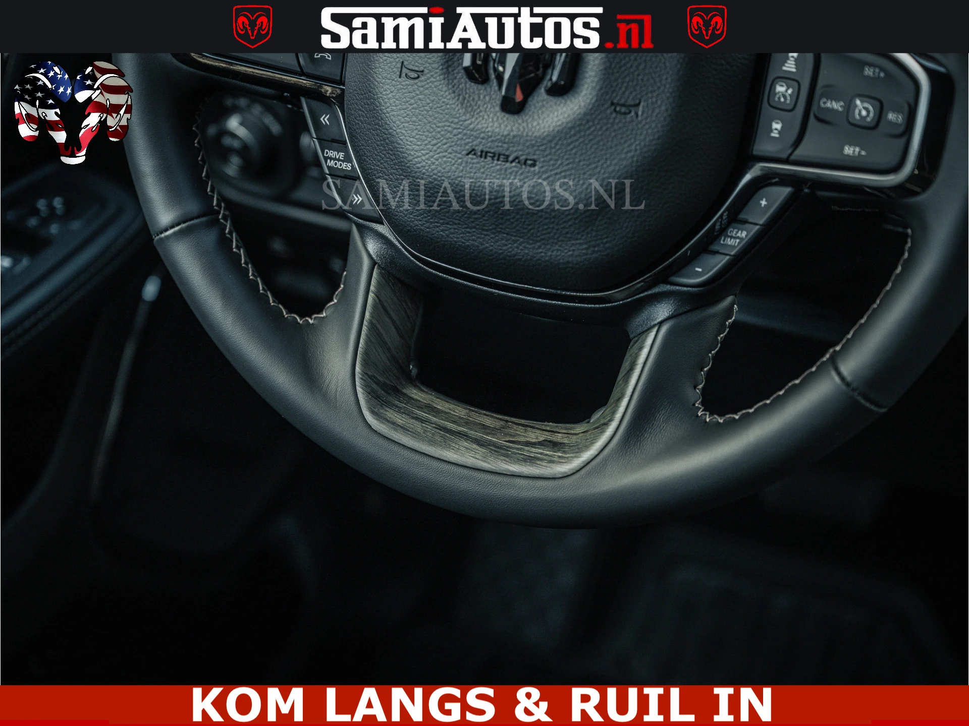 Dodge Ram Pick-Up 2024 - HULK Pack | Limited Night H.O 540HP 706Nm | Massage + Full Option | De Meest Luxe en Volle in zijn Klasse | Hulk Pack is meer prijs | Bild 52