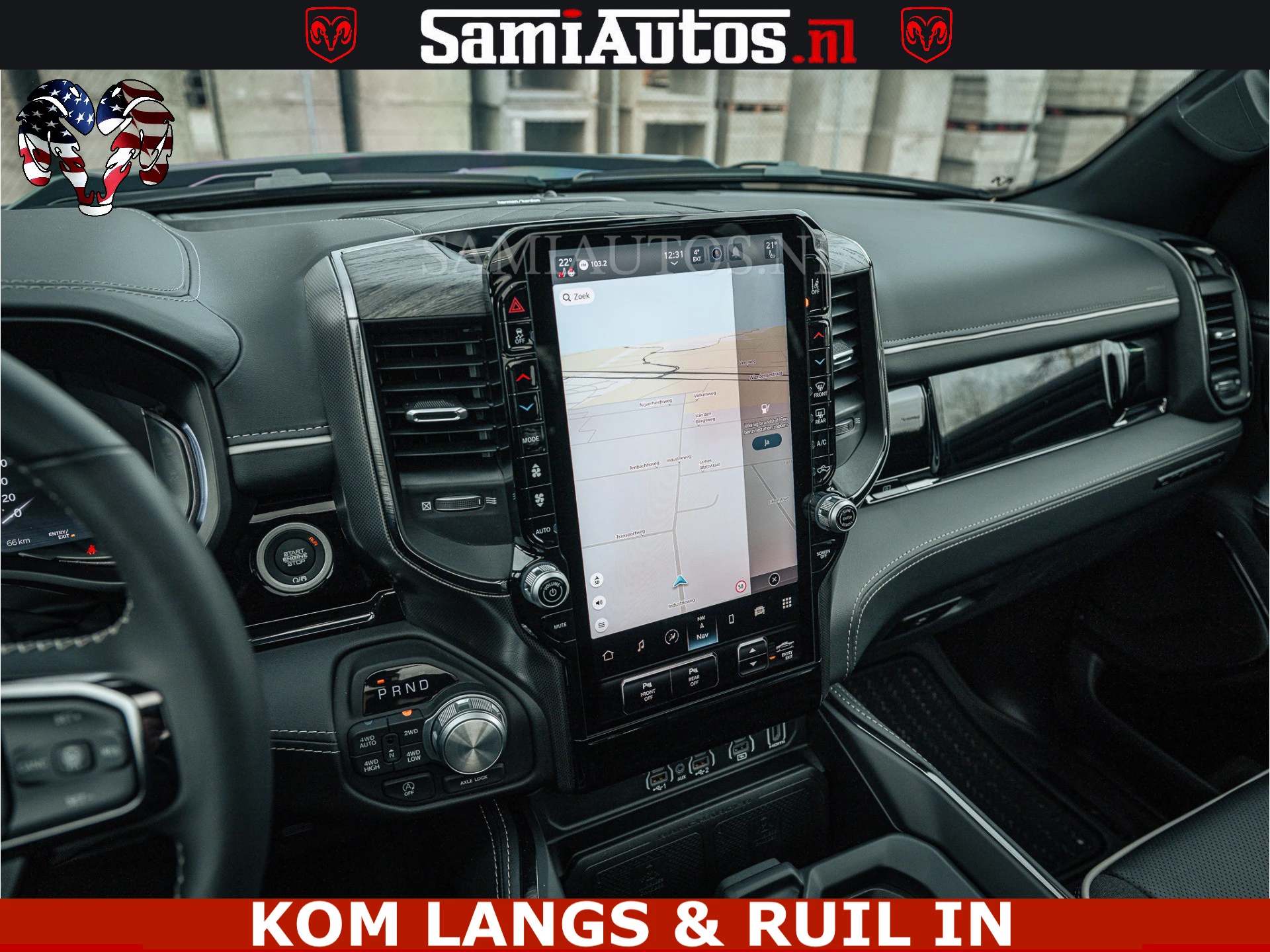 Dodge Ram Pick-Up 2024 - Limited H.O 540HP 706Nm | Massage + Full Option | De Meest Luxe en Volle in zijn Klasse | obrázek 46