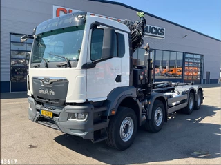 MAN TGS 2022 - 32.470 8x4 Euro 6 Hiab 22 Tonmeter laadkraan Just 68.765 Km! zdjecie 6